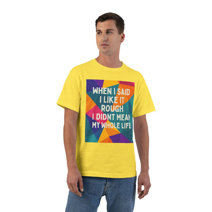 Like It Rough Men's Short-Sleeve Crewneck Tee