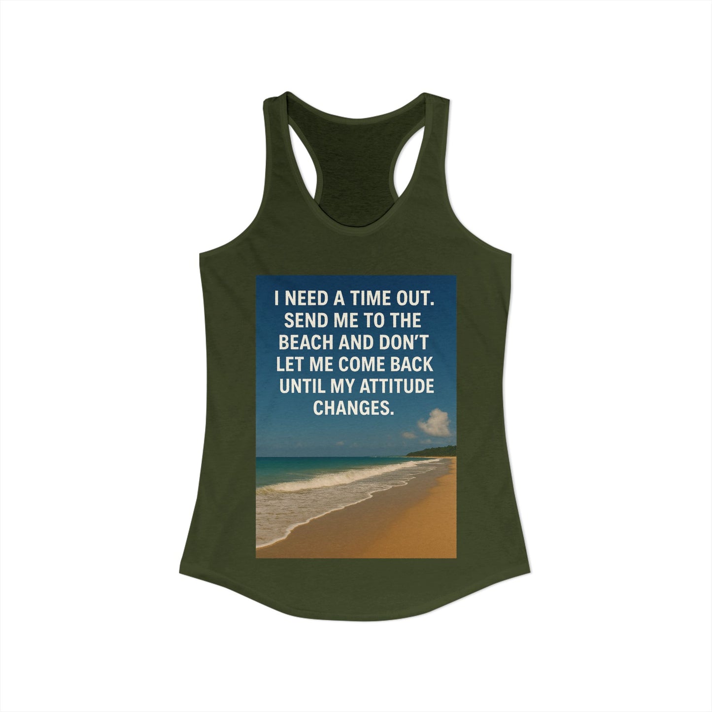 Time Out Women's Racerback Tank