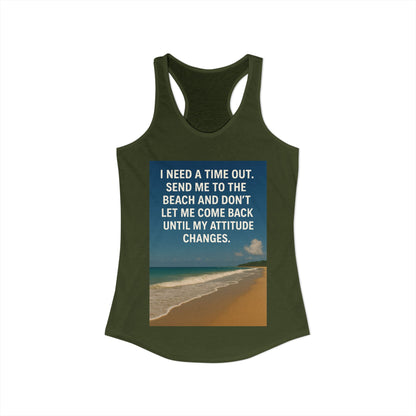 Time Out Women's Racerback Tank