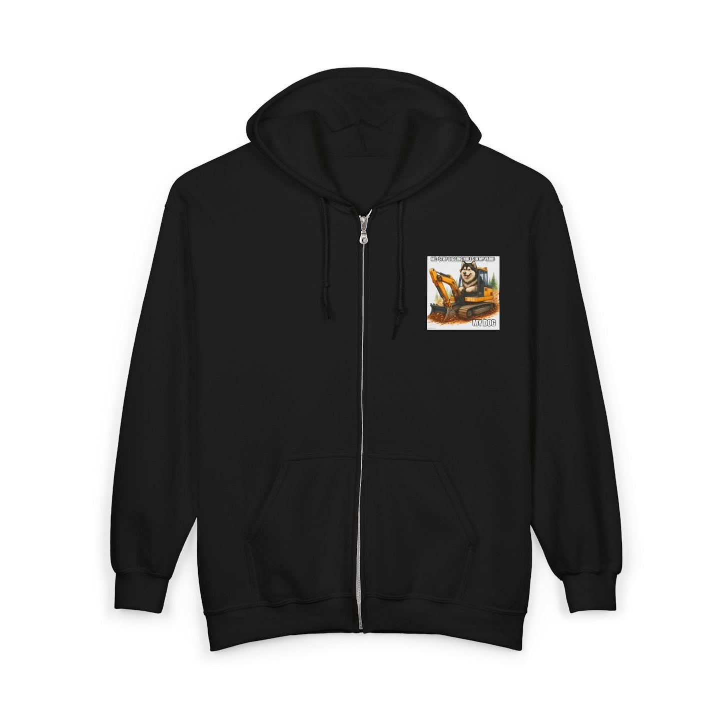 Digmaster 2000 Unisex Full Zip Hoodie