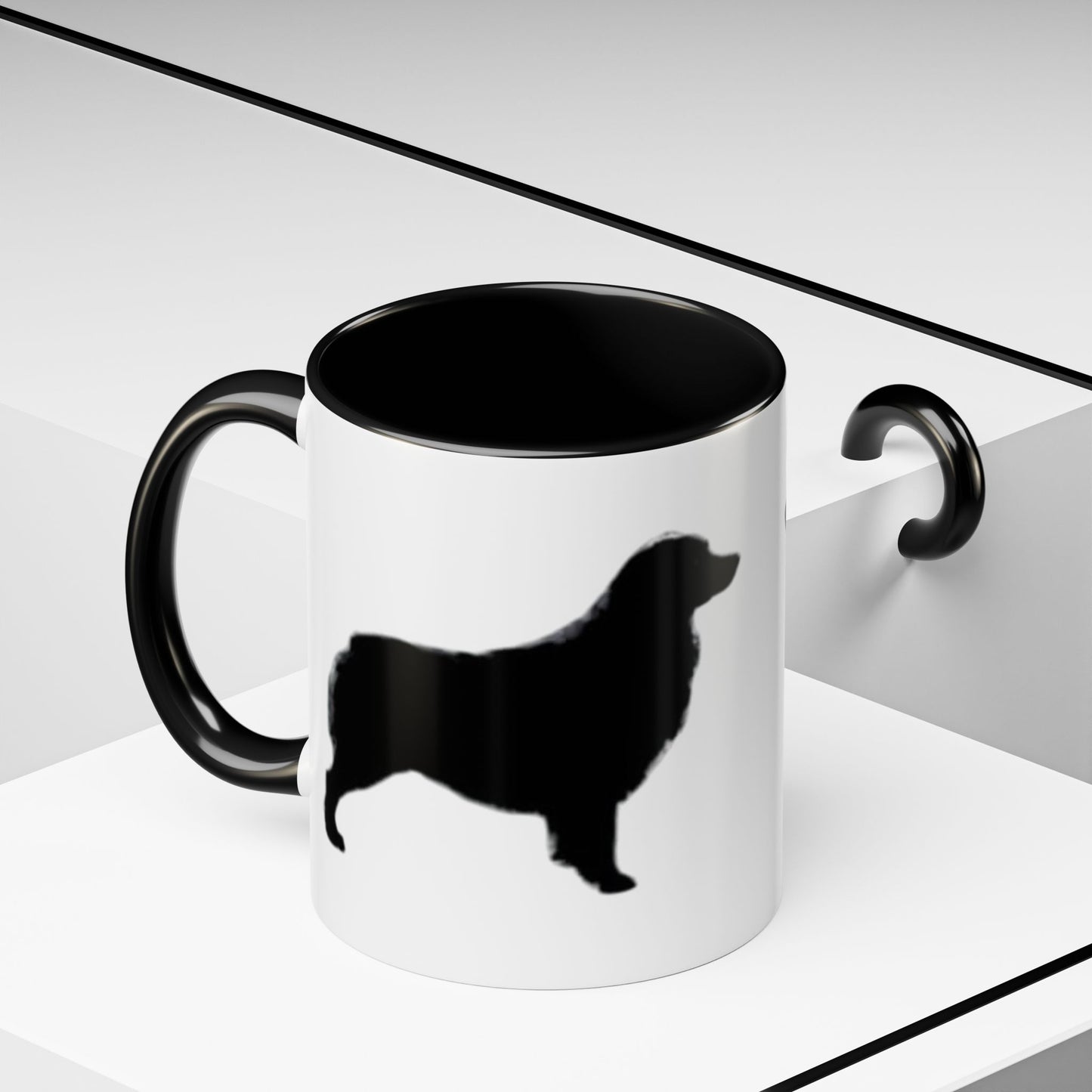 Aussie Silhouette 2-Tone Coffee Mug
