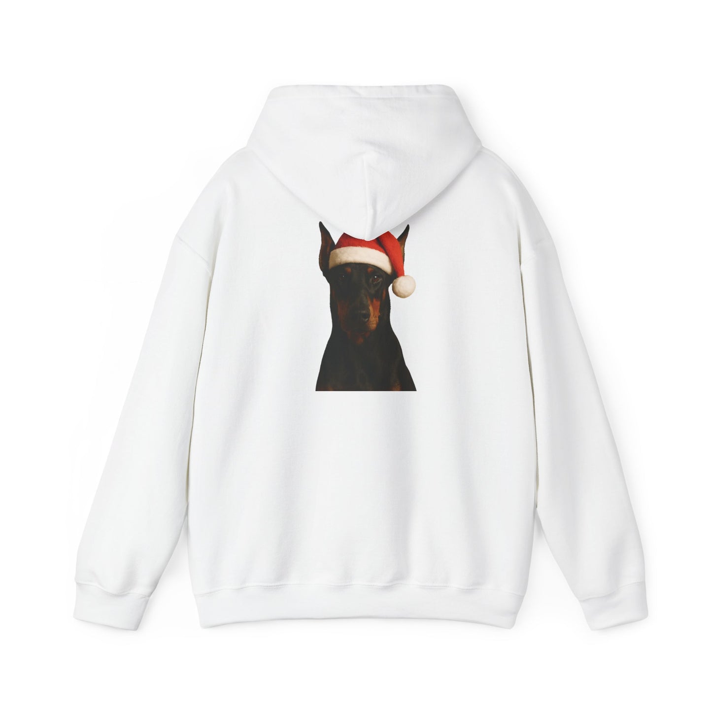 Santa Paws Doberman Unisex Hoodie