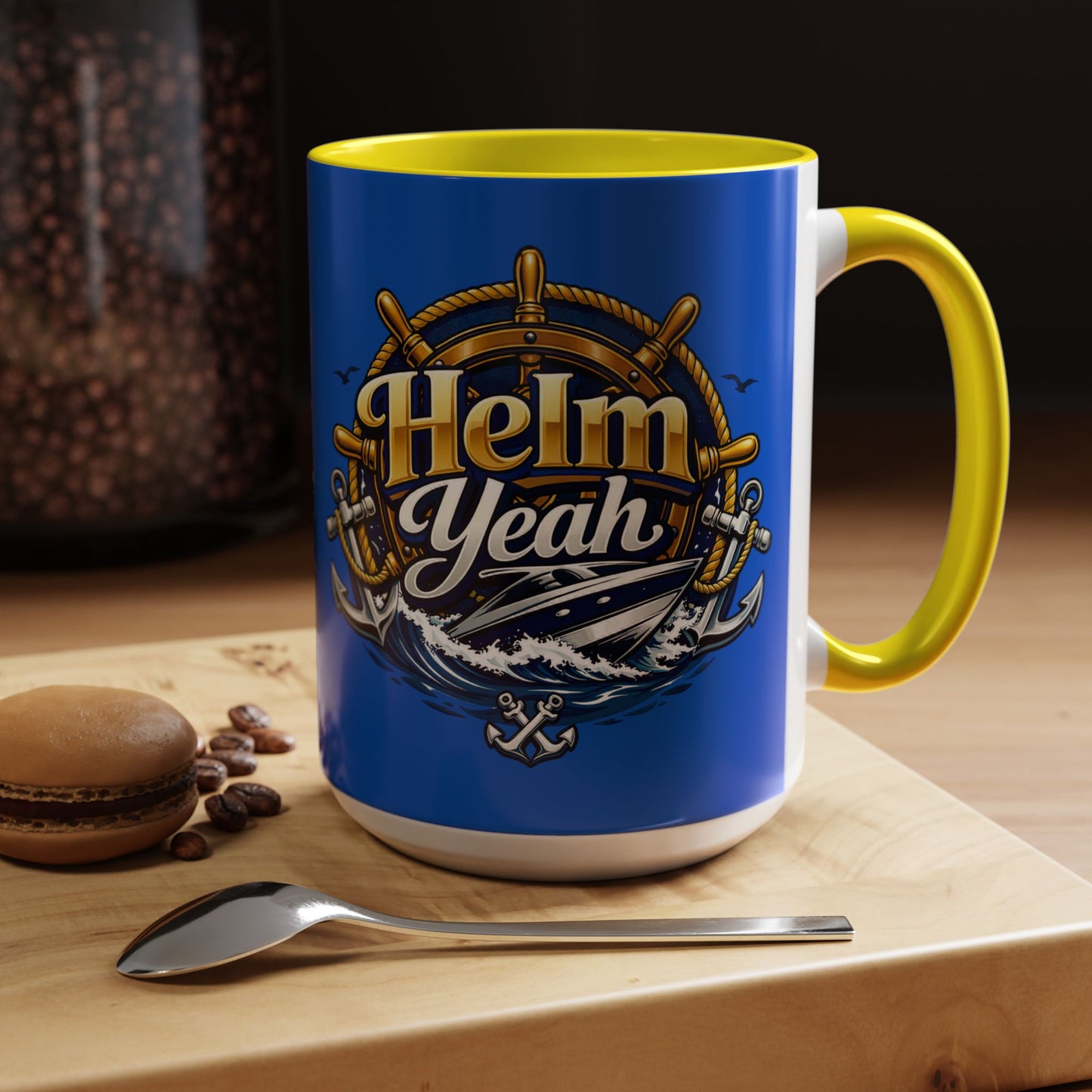Helm Yeah 2-Tone Coffee Mug