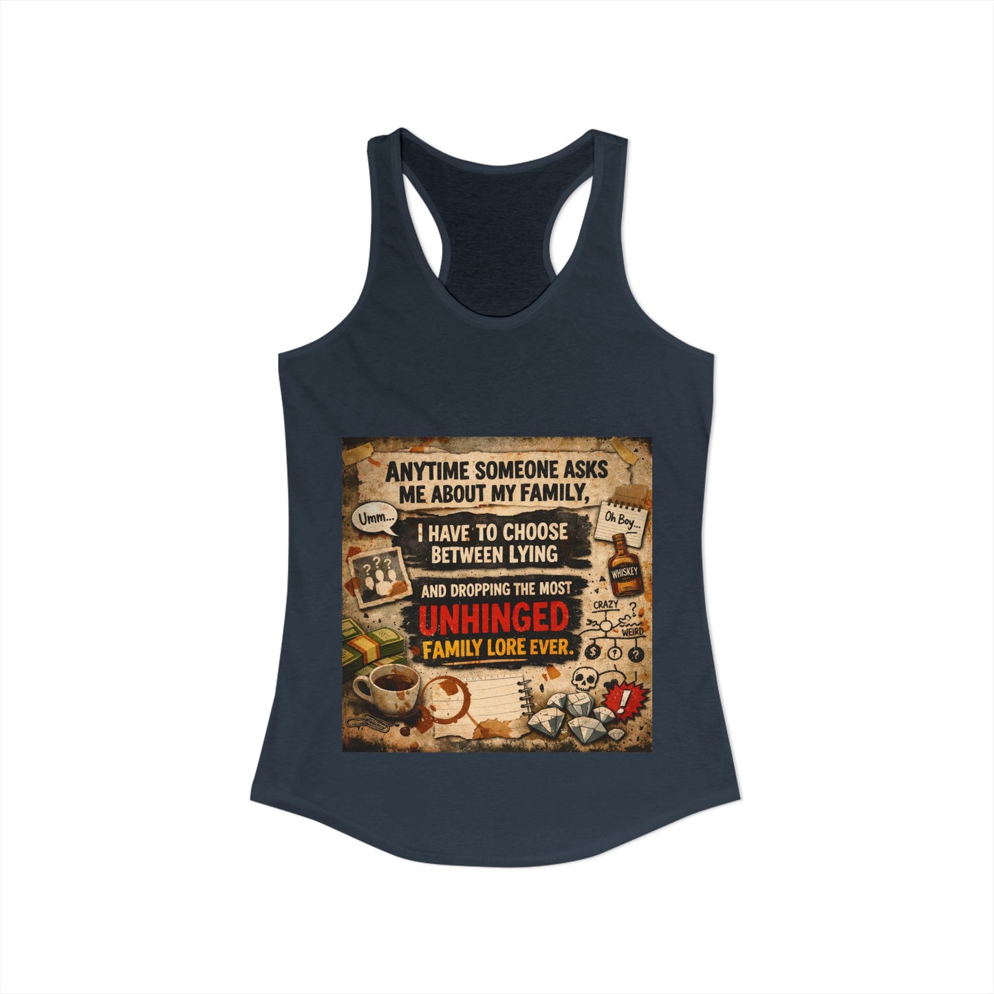Unhinged Family Women's Racerback Tank
