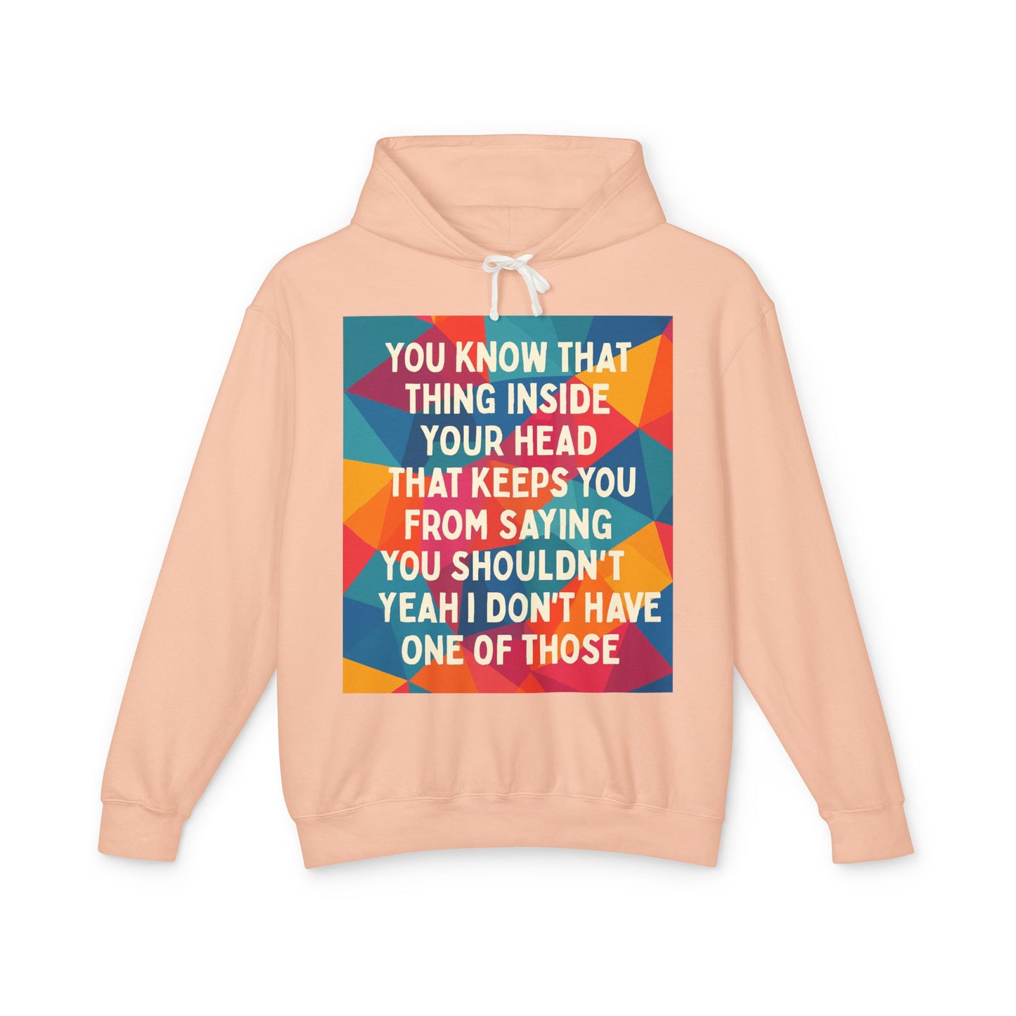 No Filter Unisex Lightweight Hoodie
