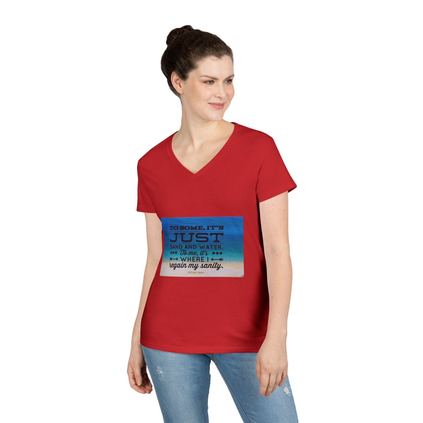 Dr. Beach Women's V-Neck T-Shirt