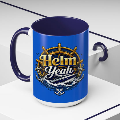 Helm Yeah 2-Tone Coffee Mug