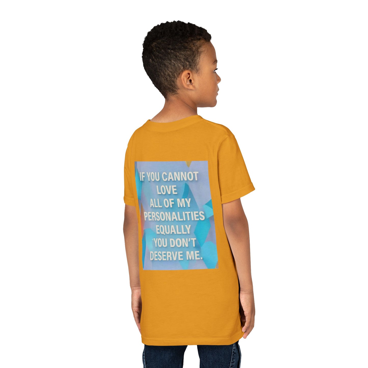 All Of My Personalities Youth Unisex Short Sleeve Crewneck Tee