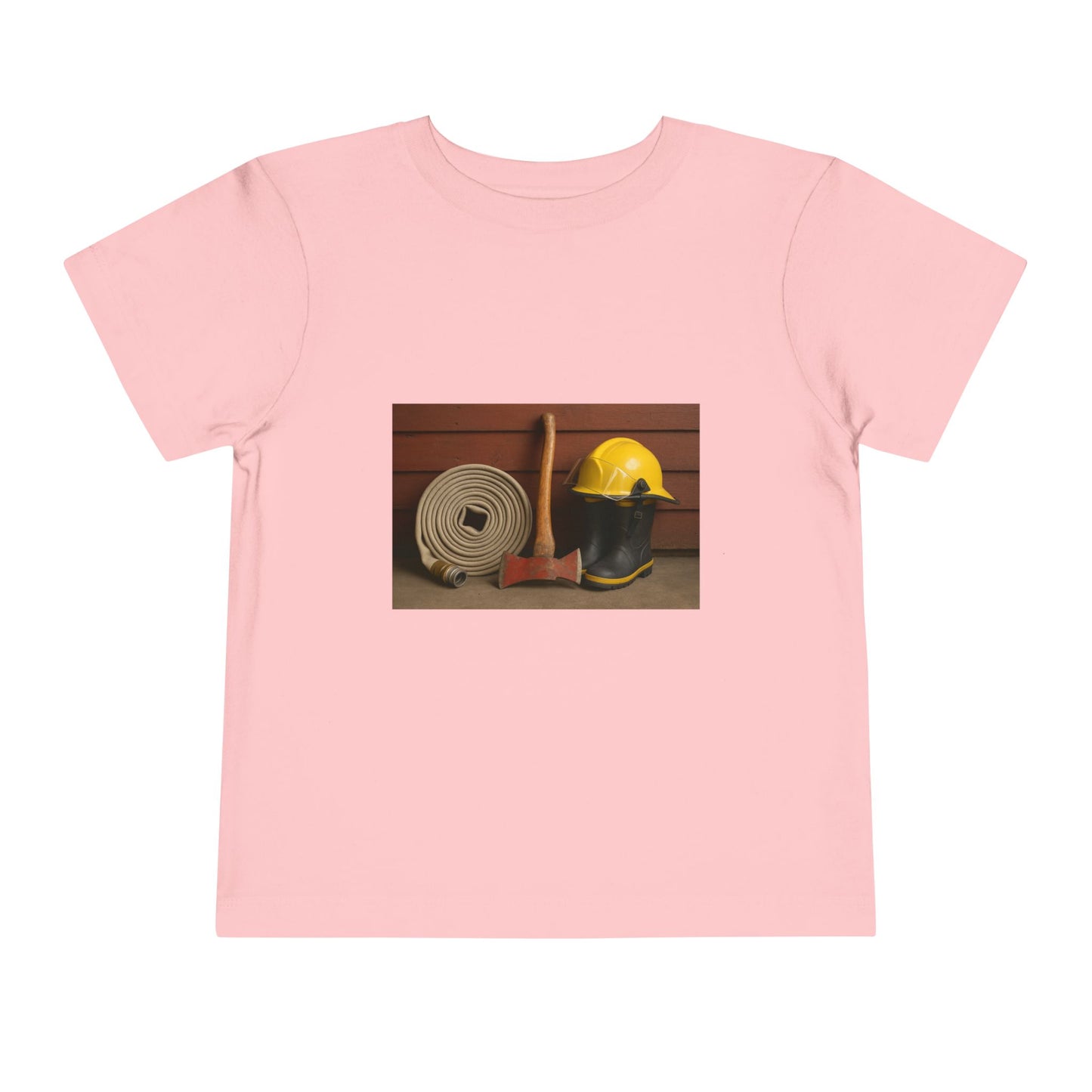 Fire/Rescue Appreciation Toddler Unisex Short Sleeve Crewneck Tee