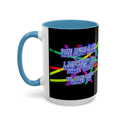 Glow Sticks 2-Tone Coffee Mug