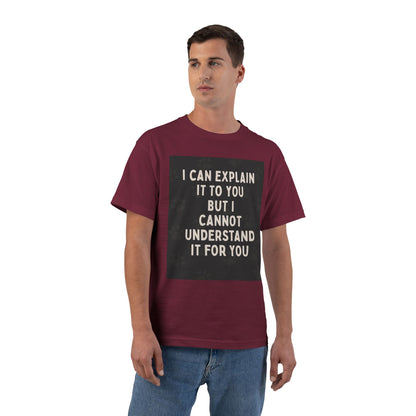 I Cannot Understand It For You Men's Short-Sleeve Crewneck Tee