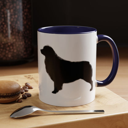 Aussie Silhouette 2-Tone Coffee Mug
