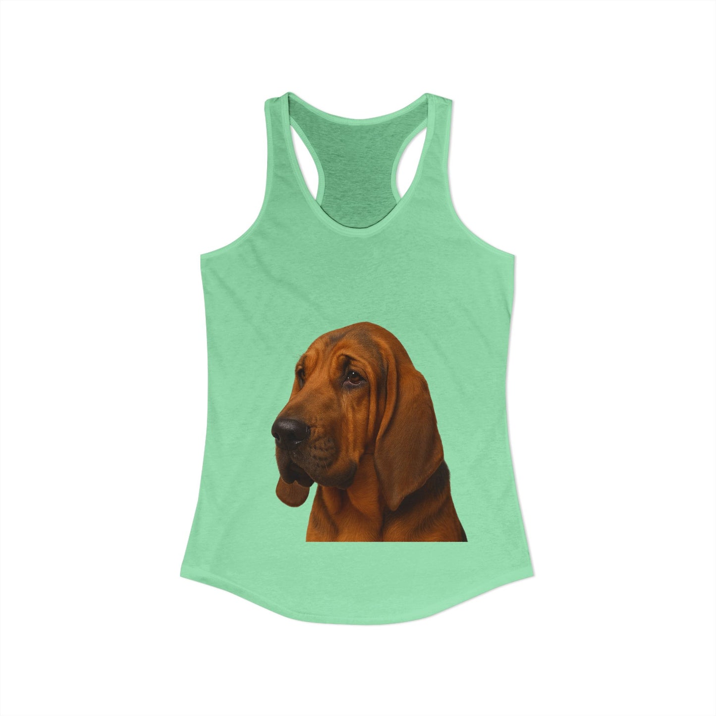 Bloodhound Head Women's Racerback Tank