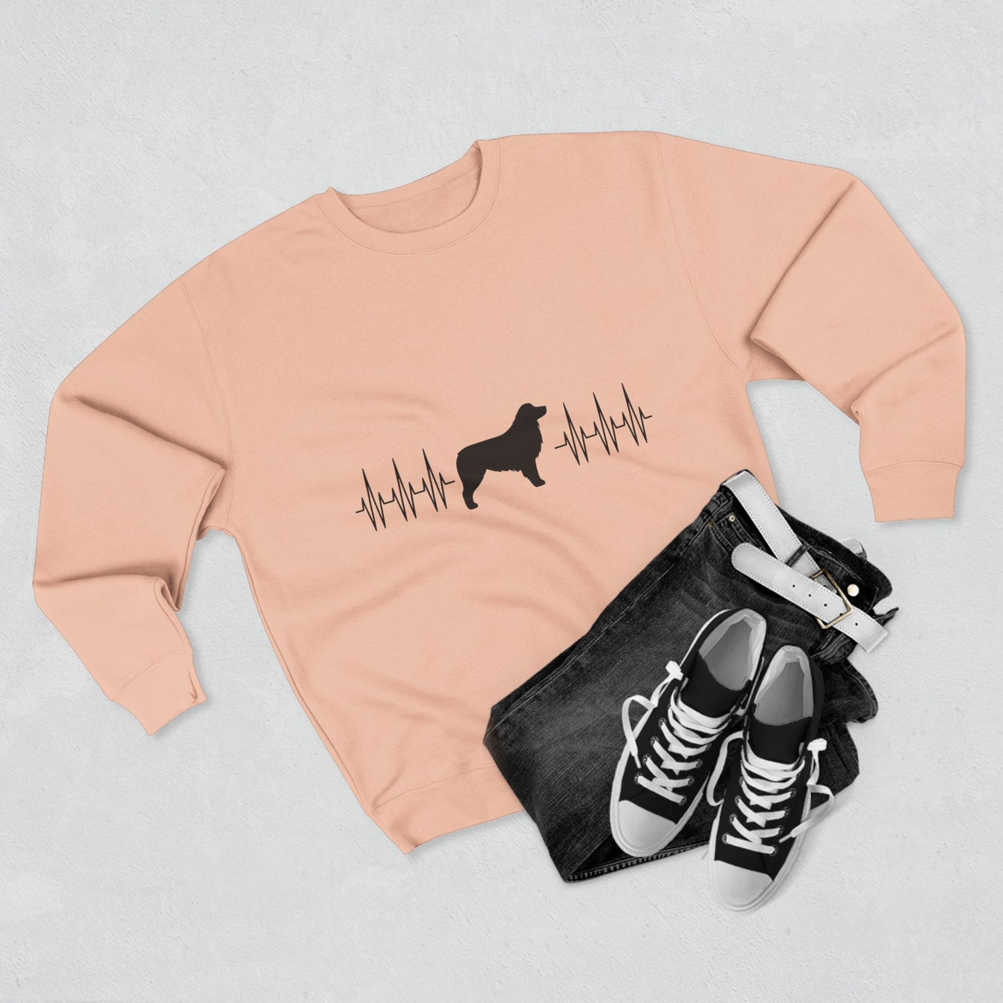 My Heart Beats For Aussies Unisex Crewneck Sweatshirt