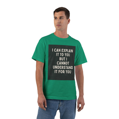 I Cannot Understand It For You Men's Short-Sleeve Crewneck Tee