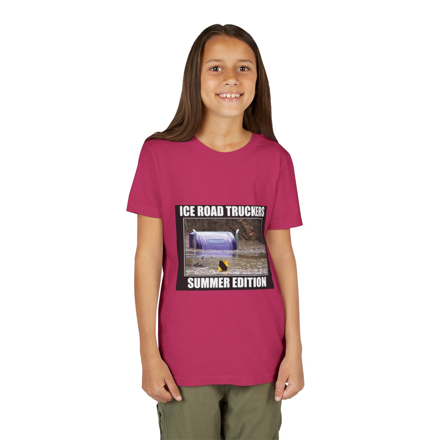 Ice Road Truckers Youth Unisex Short Sleeve Crewneck Tee