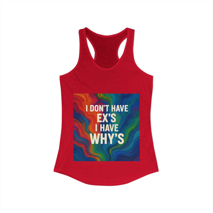 X's And Y's Women's Racerback Tank