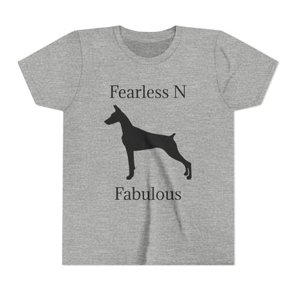 Fearless N Fabulous Youth Unisex Short Sleeve Crewneck Tee