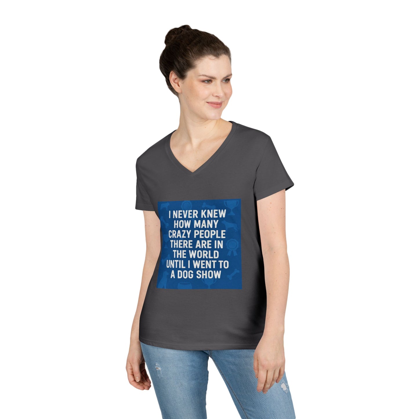 Never Knew Women's V-Neck T-Shirt