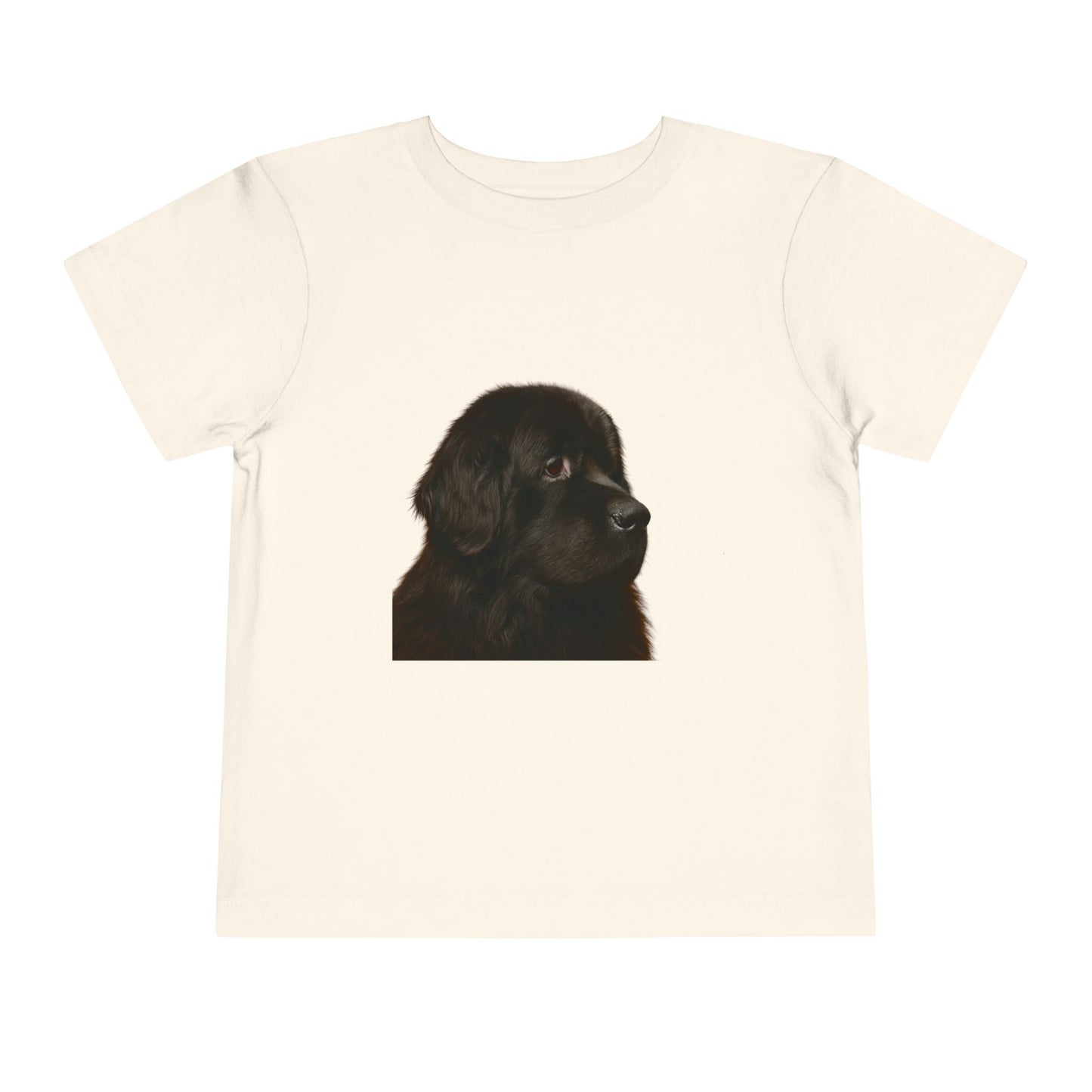 Newfie Head Toddler Unisex Short Sleeve Crewneck Tee