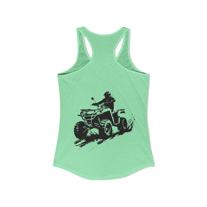 Slingin' Mud Quad Women's Racerback Tank
