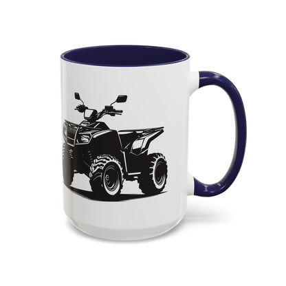Off The Beaten Path Quad 2-Tone Coffee Mug