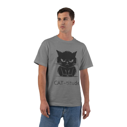 CAT-titude Men's Short-Sleeve Crewneck Tee