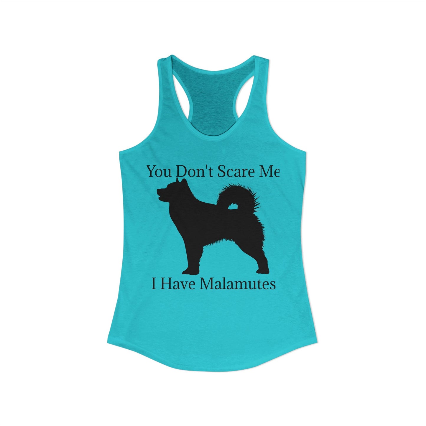 You Don't Scare Me Women's Racerback Tank