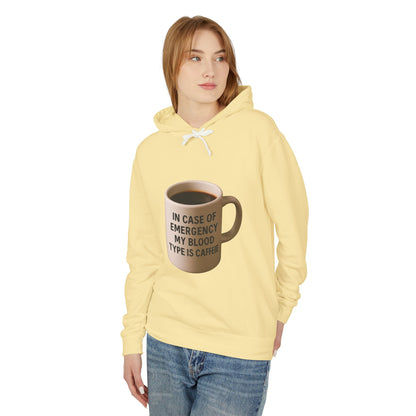 Blood Type Unisex Lightweight Hoodie