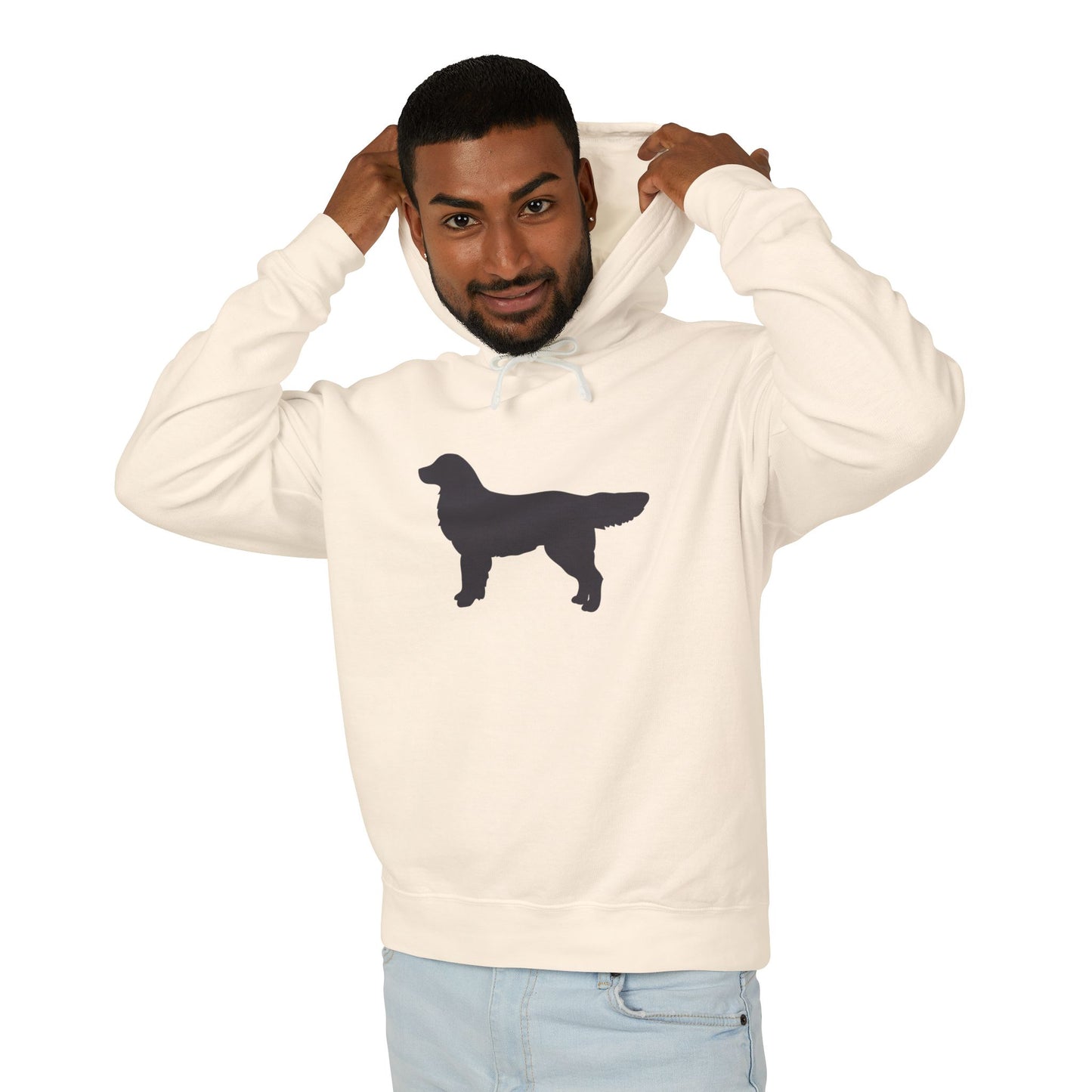 Golden Silhouette Unisex Lightweight Hoodie