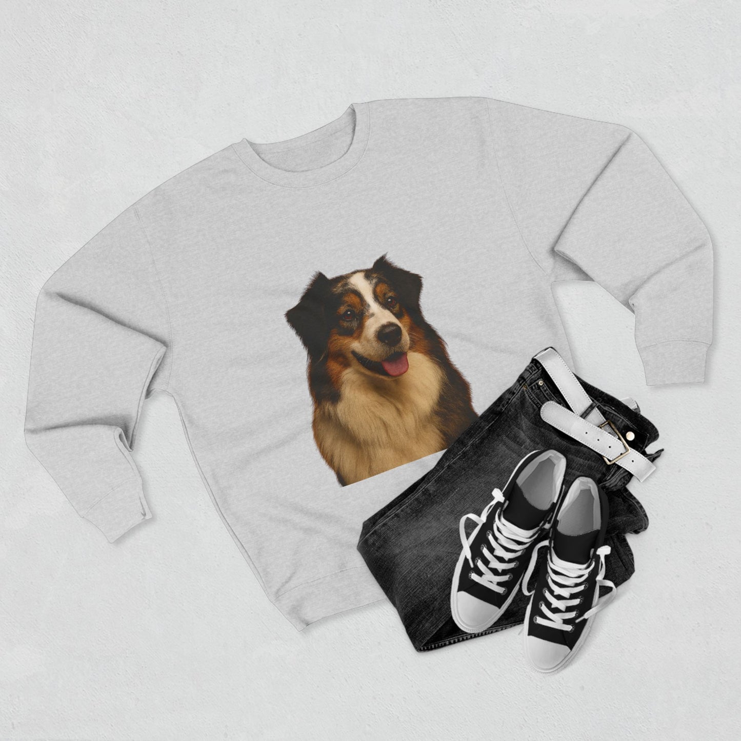 Aussie Head Unisex Crewneck Sweatshirt