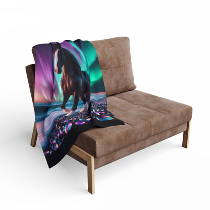 Midnight Magic Arctic Fleece Blanket