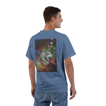 American Malamute Men's Short-Sleeve Crewneck Tee