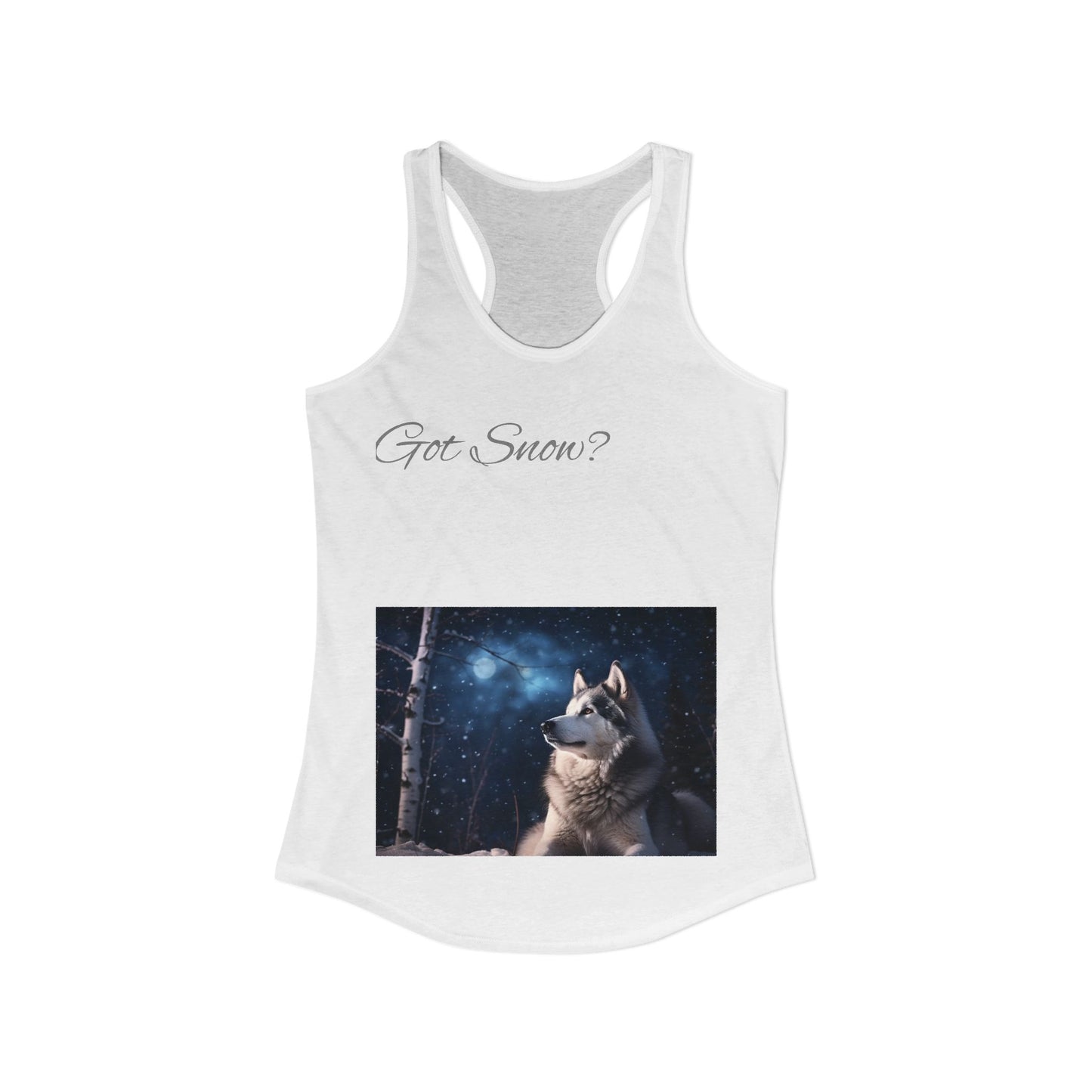 Got Snow? Women's Racerback Tank