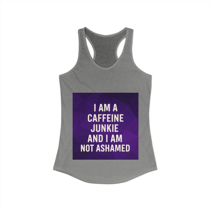 Caffeine Junkie Women's Racerback Tank