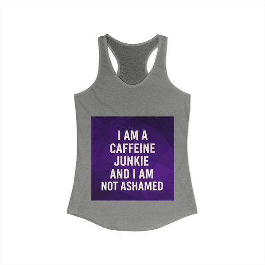 Caffeine Junkie Women's Racerback Tank