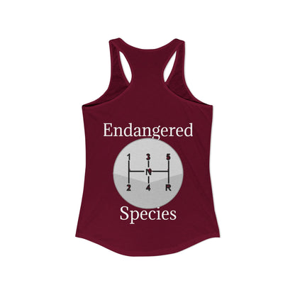 Endangered Species Women's Racerback Tank