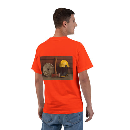 Fire/Rescue Appreciation Men's Short-Sleeve Crewneck Tee