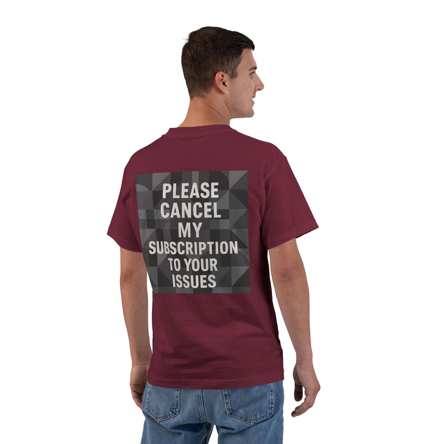Cancel My Subscription Men's Short-Sleeve Crewneck Tee