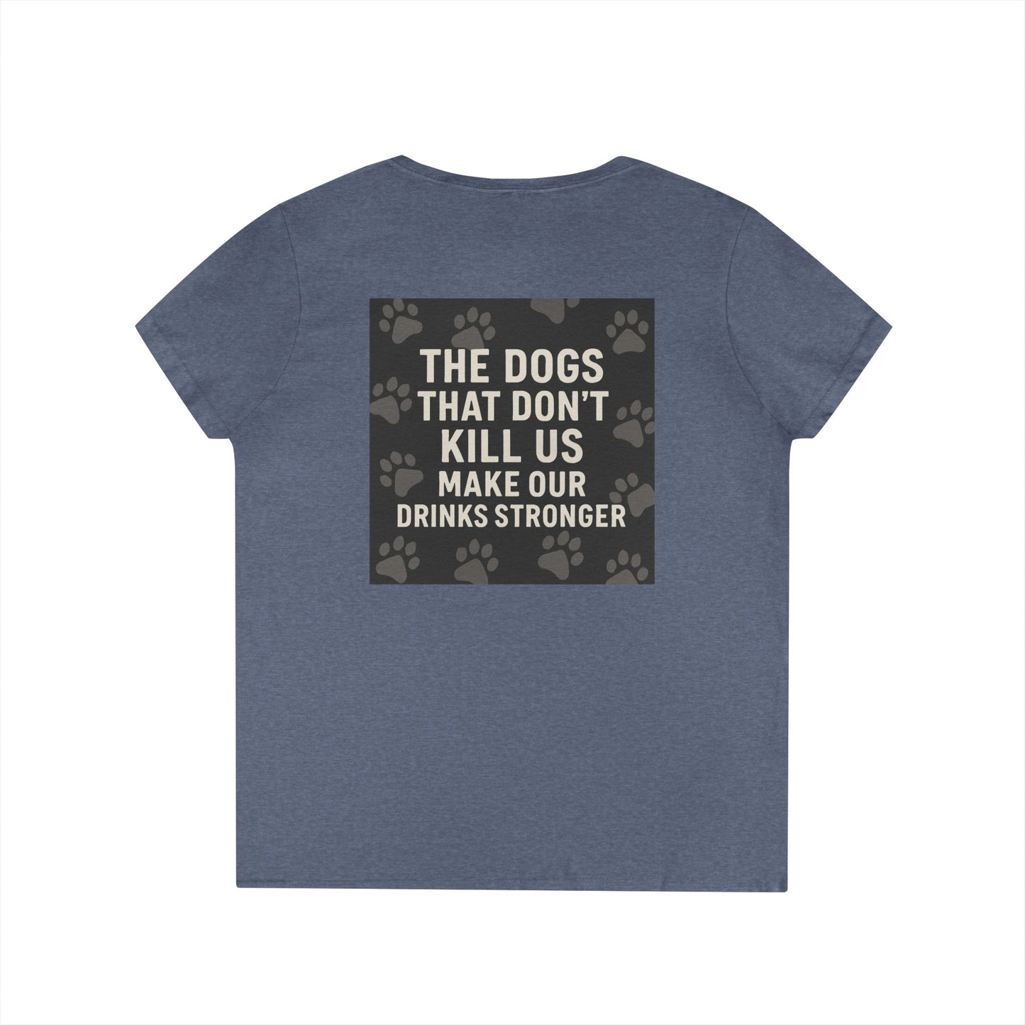 Drinks Stronger Women's V-Neck T-Shirt