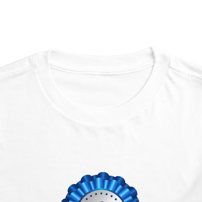 Show Ribbon Toddler Unisex Short Sleeve Crewneck Tee