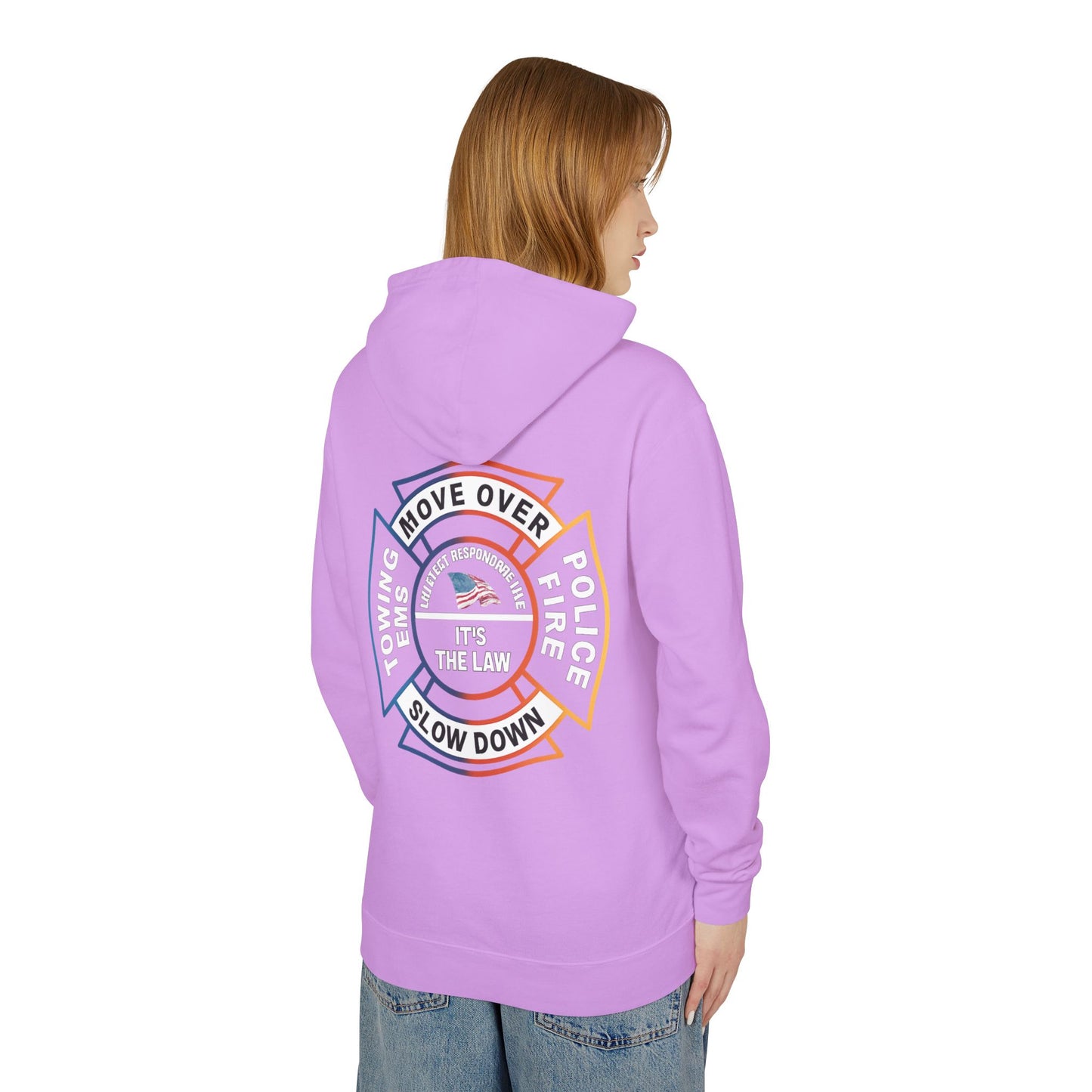 Let First Responders Live Unisex Lightweight Hoodie