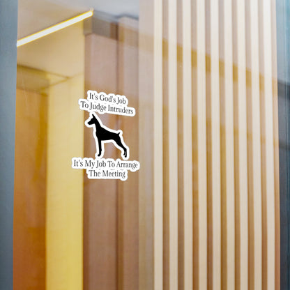 Arrange The Meeting Vinyl Decal