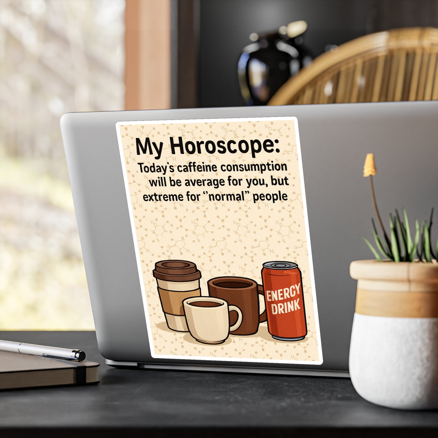 Today's Horoscope Vinyl Decal