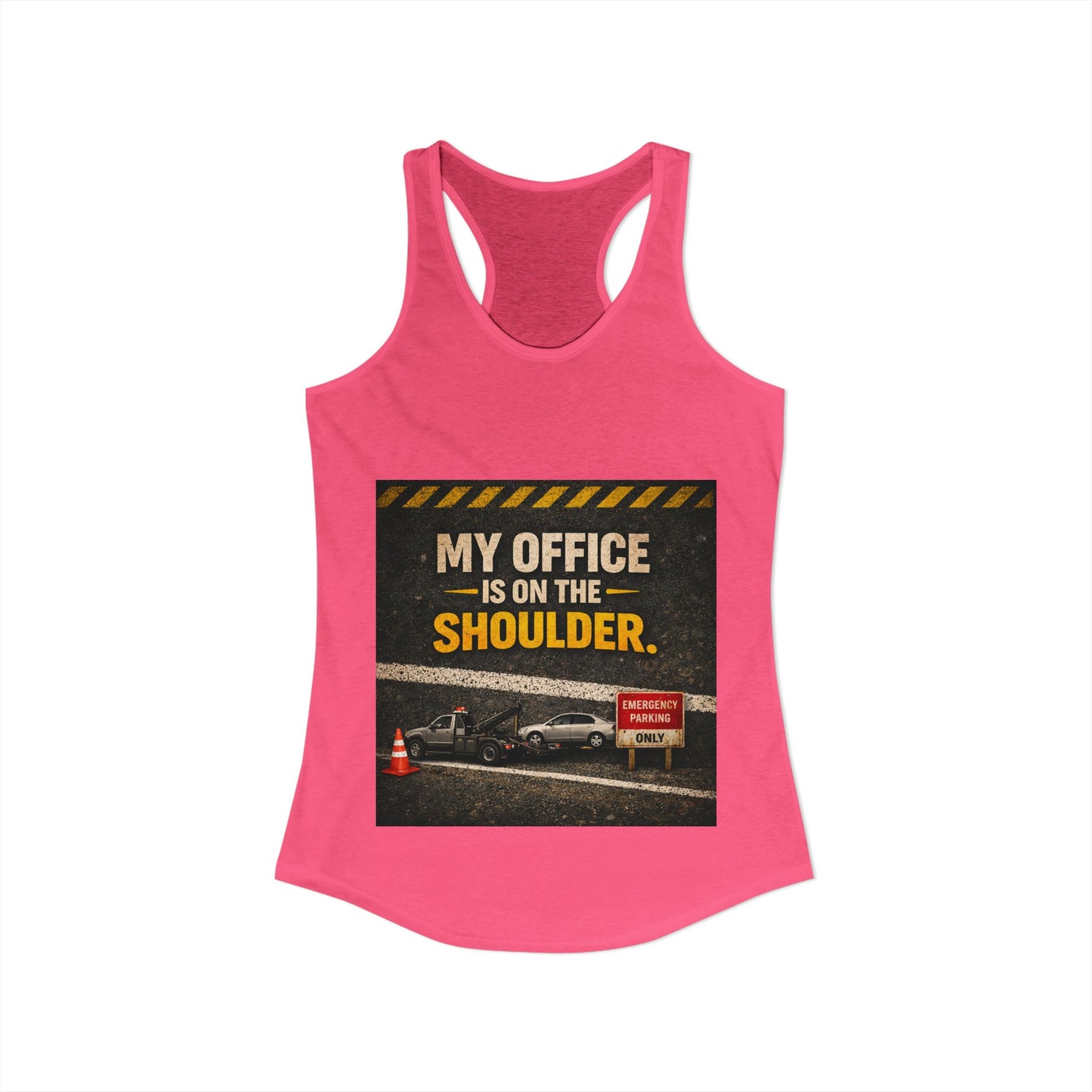 My Office Women's Racerback Tank