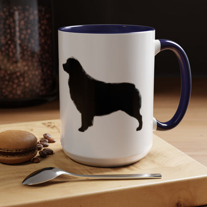 Aussie Silhouette 2-Tone Coffee Mug