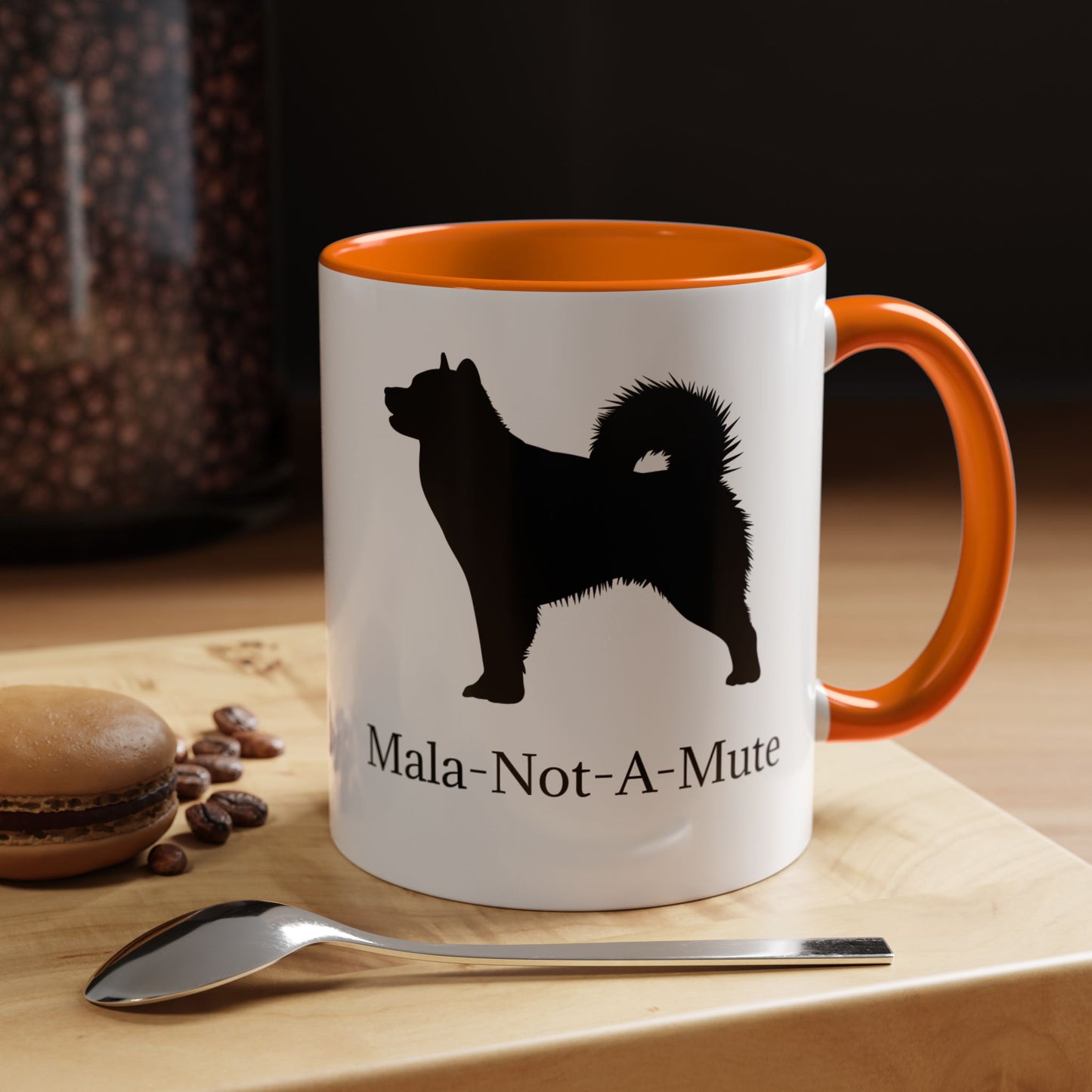Mala-Not-A-Mute 2-Tone Coffee Mug