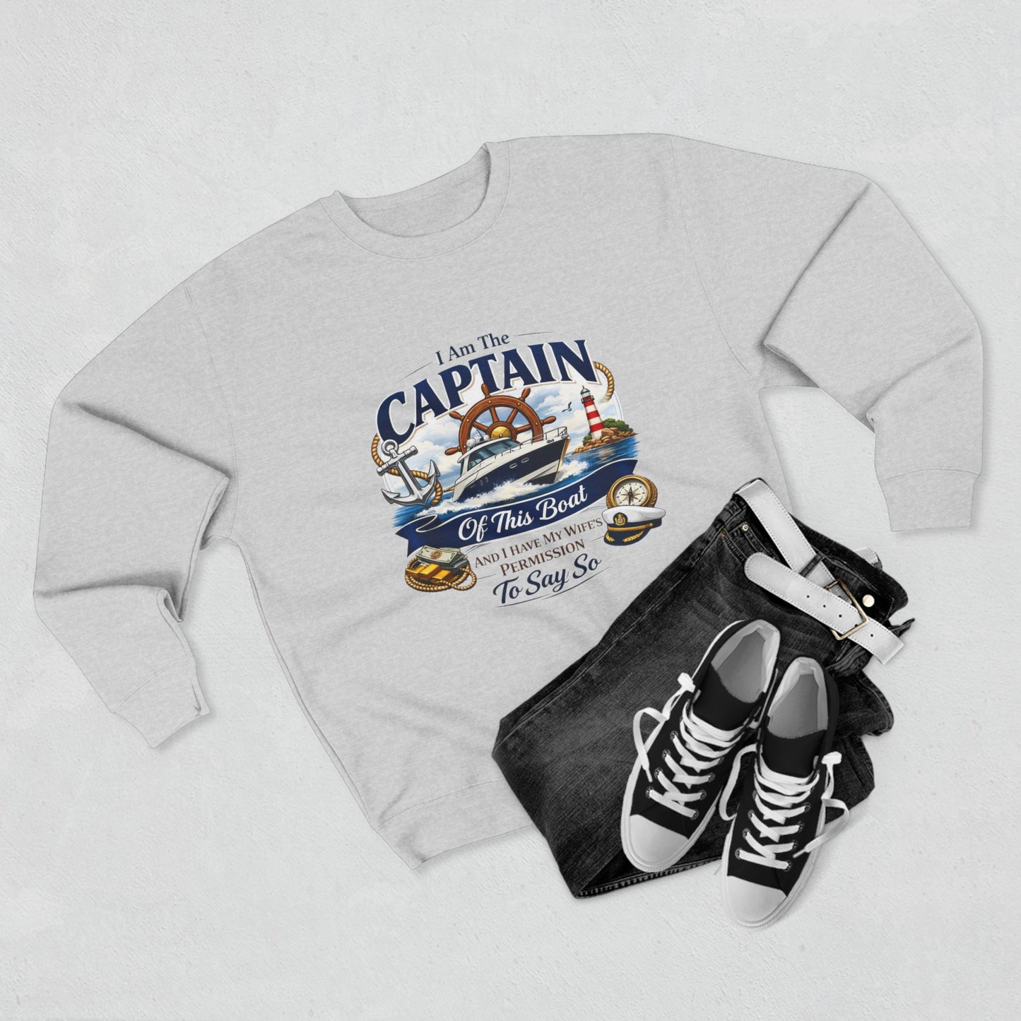 Captain Unisex Crewneck Sweatshirt