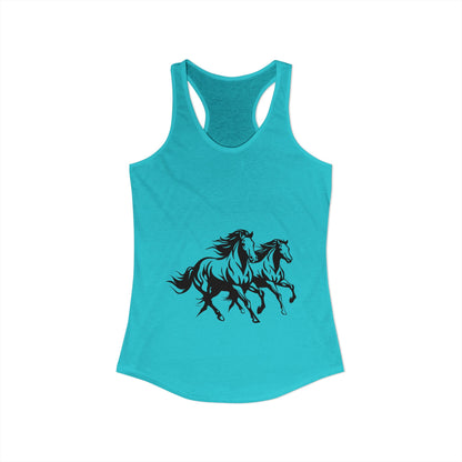 Horsin' Around Women's Racerback Tank