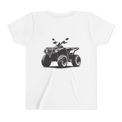 Off The Beaten Path Quad Youth Unisex Short Sleeve Crewneck Tee